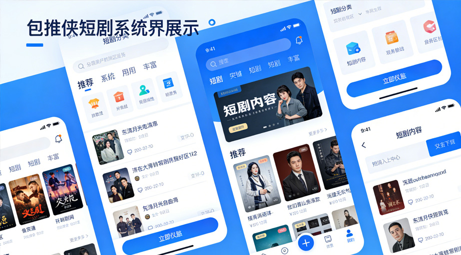 包推侠短剧系统重磅上线，极致体验获用户广泛青睐